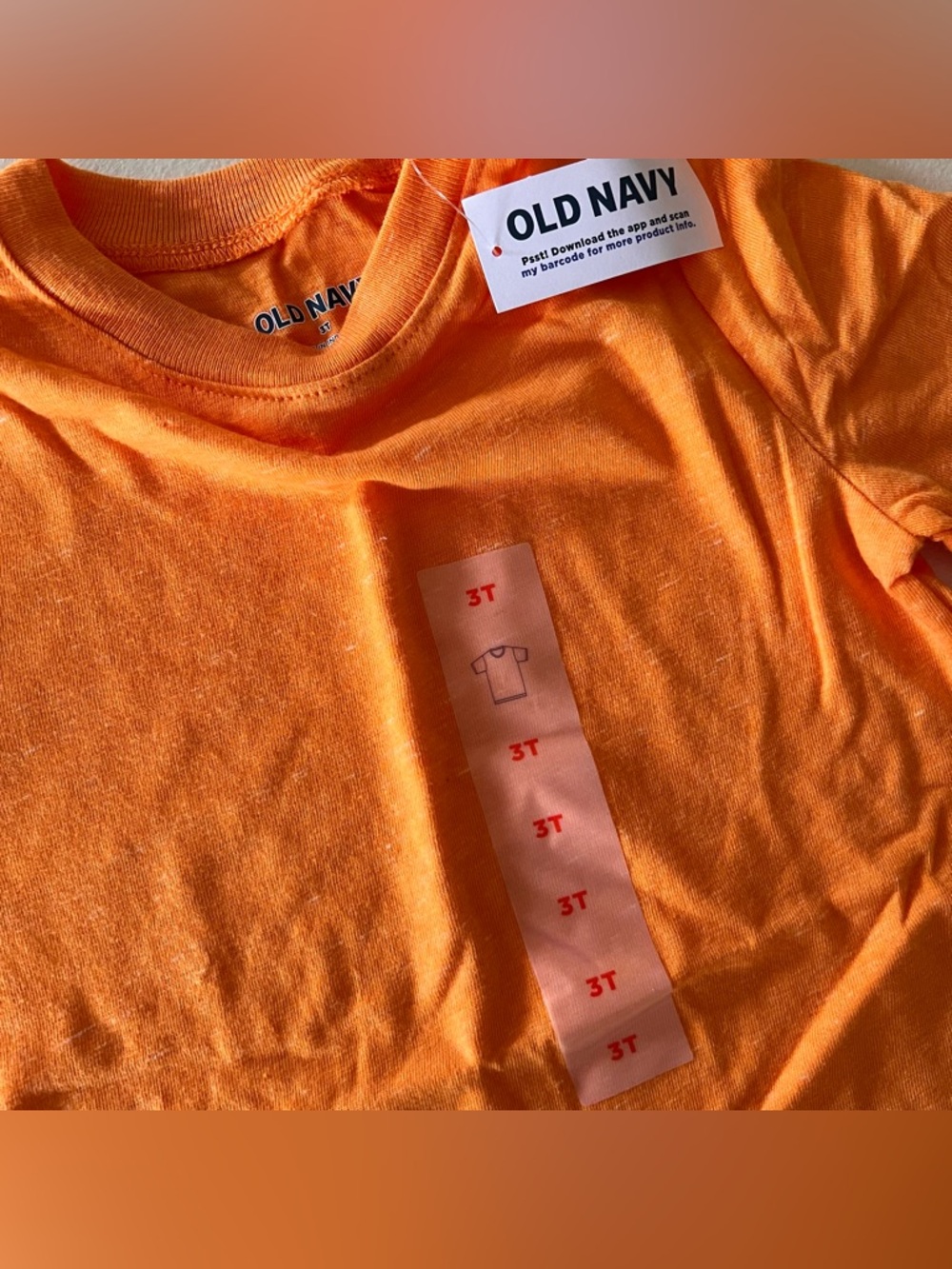 orange tees - Picture 3 of 4